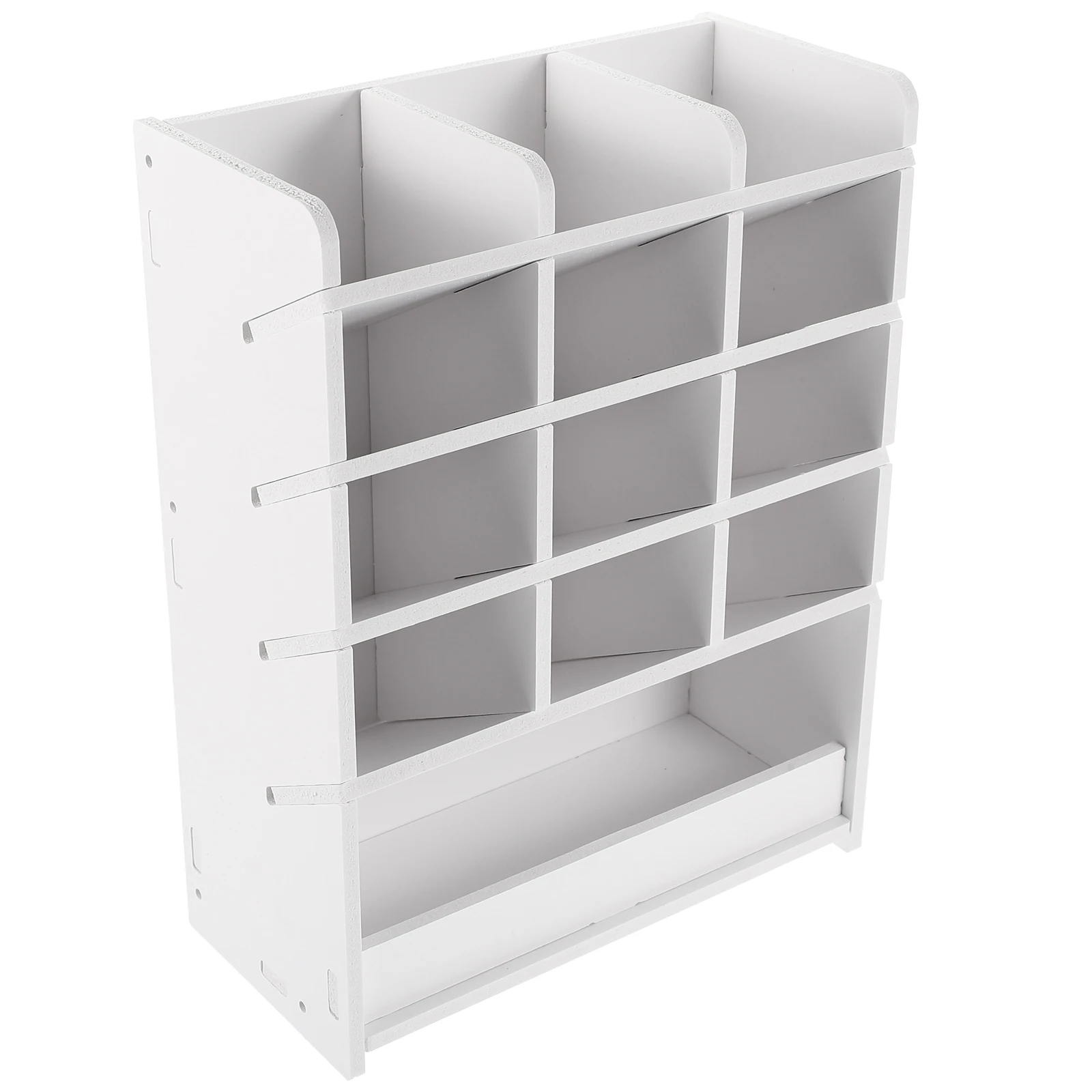 

Desk Organizer Desktop Organiser Office Desks Multifunction Storage Stationery Supplies Wood Plastic