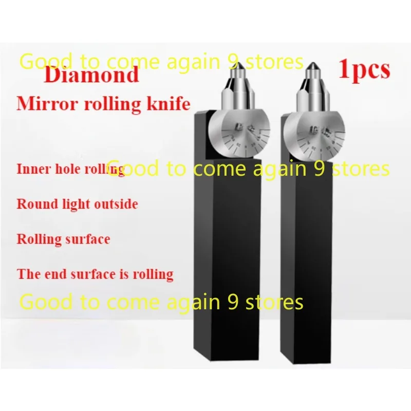 Diamond Mirror Finishing Rolling Tool CNC Lathe Chip Removing Roller Burnishing Polishing Cutter Holder