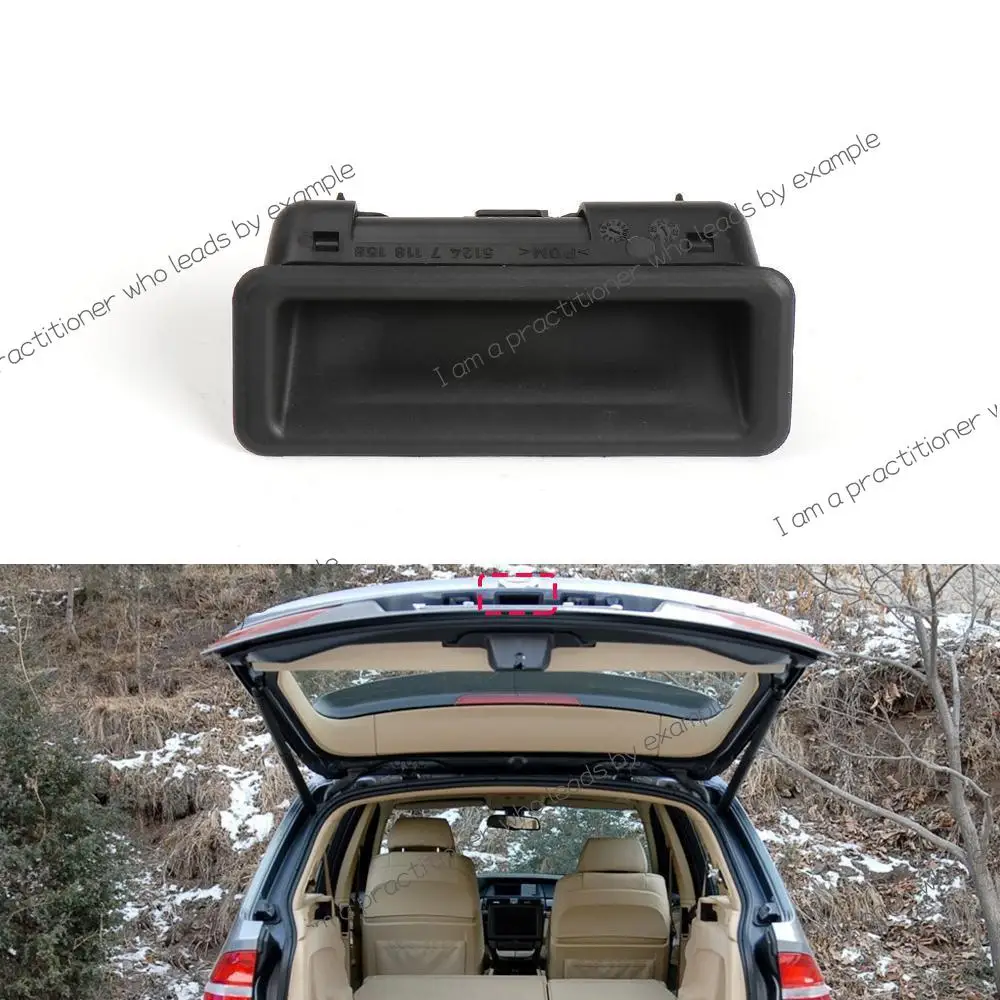 

For BMW E60 E90 E70 E71 E84 Car Rear Door Switch Trunk Handle Boot Lid Pushbutton Tailgate Hatch 1 3 Series X1 X3 X5 X6