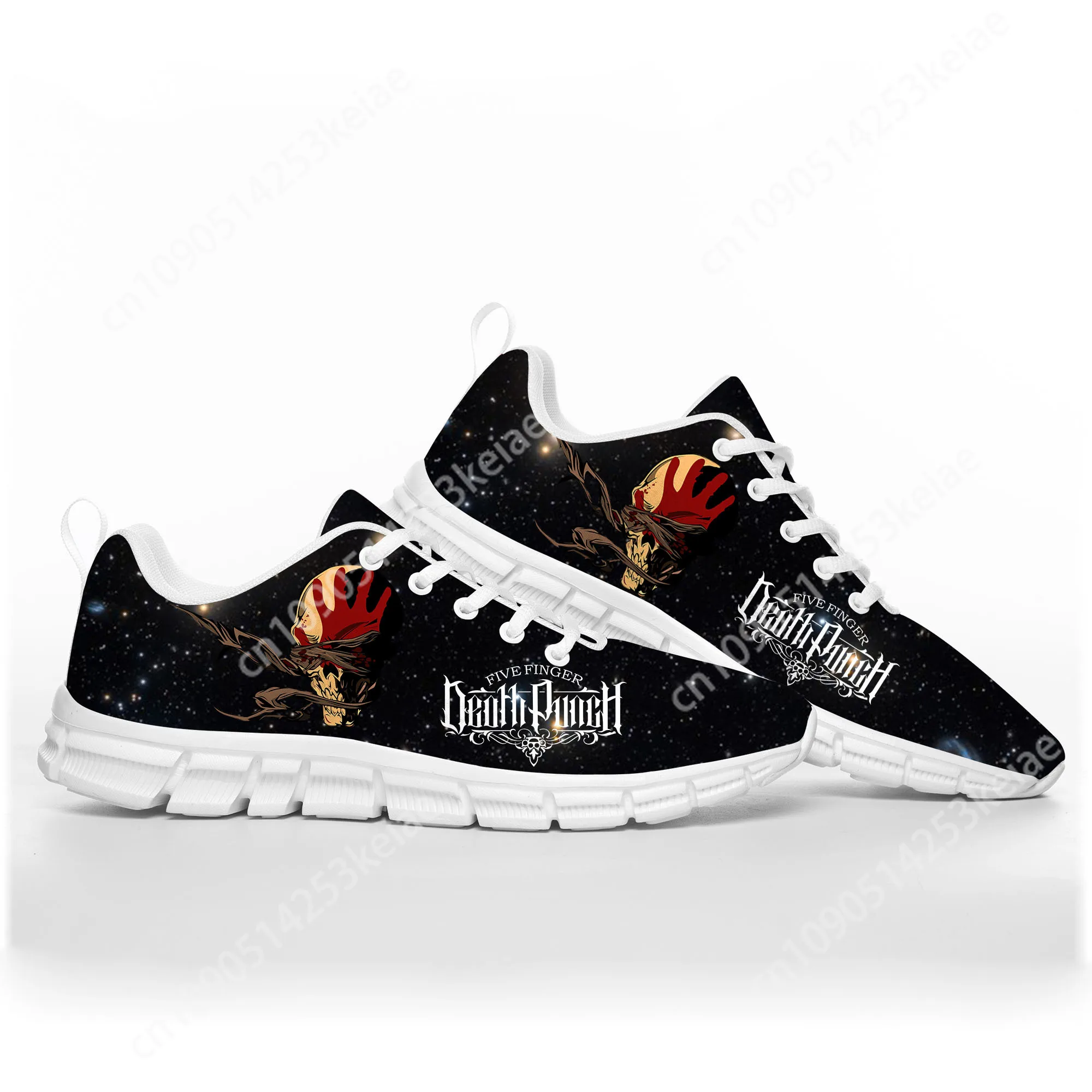 Zapatos deportivos de cinco dedos Death Punch para hombre, mujer, adolescente, niños, zapatillas de deporte, banda de Rock, zapatos informales personalizados para parejas, zapato de alta calidad