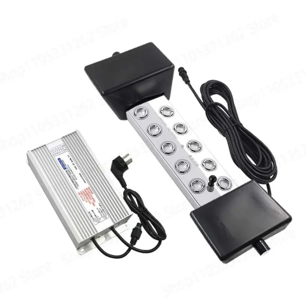 Waterfall Pond Ultrasonic Mist Maker Large Mist Sprayer Atomizer for Fish Tank Water Feature Landscape Fogging Device