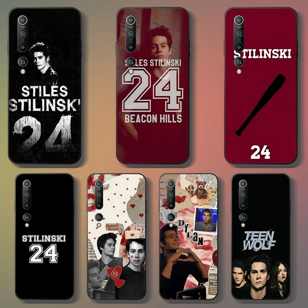 Teen Wolf Stiles Stilinski 24 Phone Case For Xiaomi 11 Redmi Note 11 5G 8T 9A 9 10T Note8Pro Note9 12SUltra Black Case