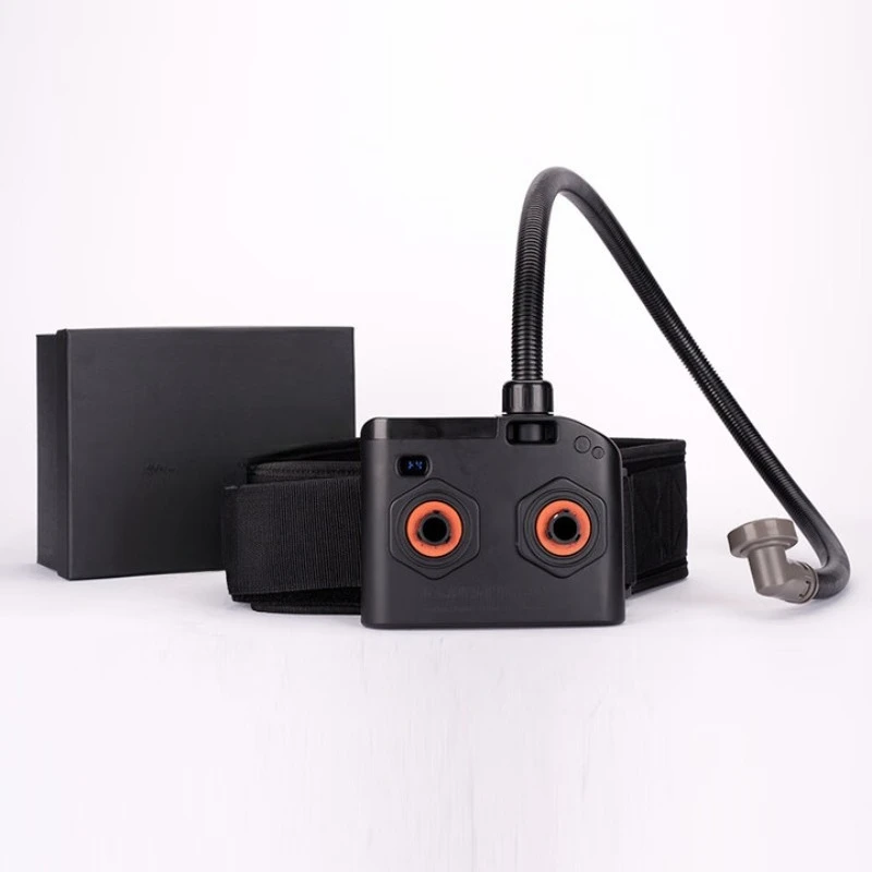 إمدادات الهواء الكهربائية نصف قناع الغاز رذاذ الطلاء تلميع