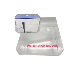 Clear PET cover For PS5 Slim 2000 game console carton box protective collection Display Storage box