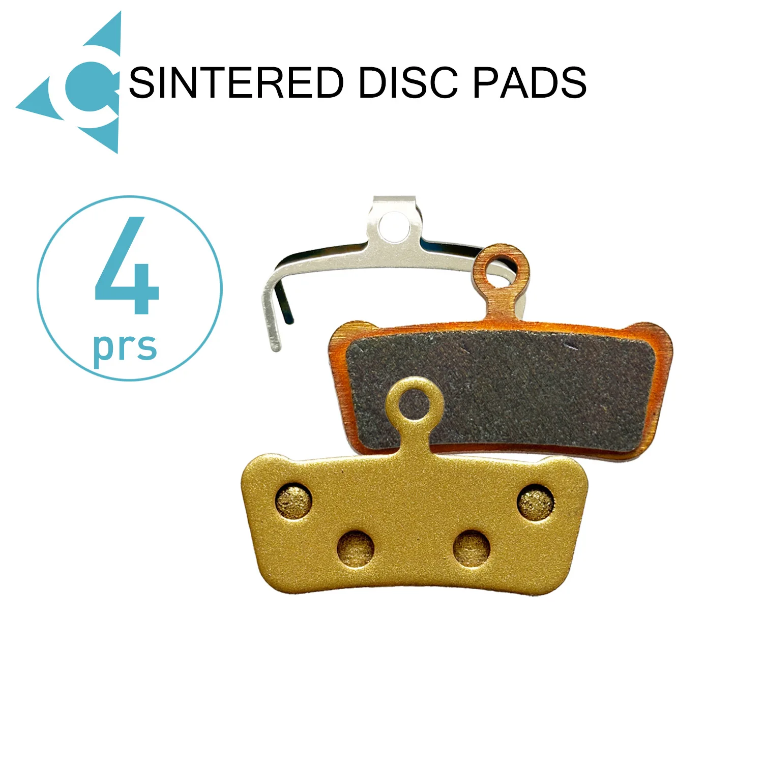 4 Pairs Sintered Brake Pads for Avid X0 Trail-Elixir 7/9-Trail 4 Piston-Guide Bike Accessories