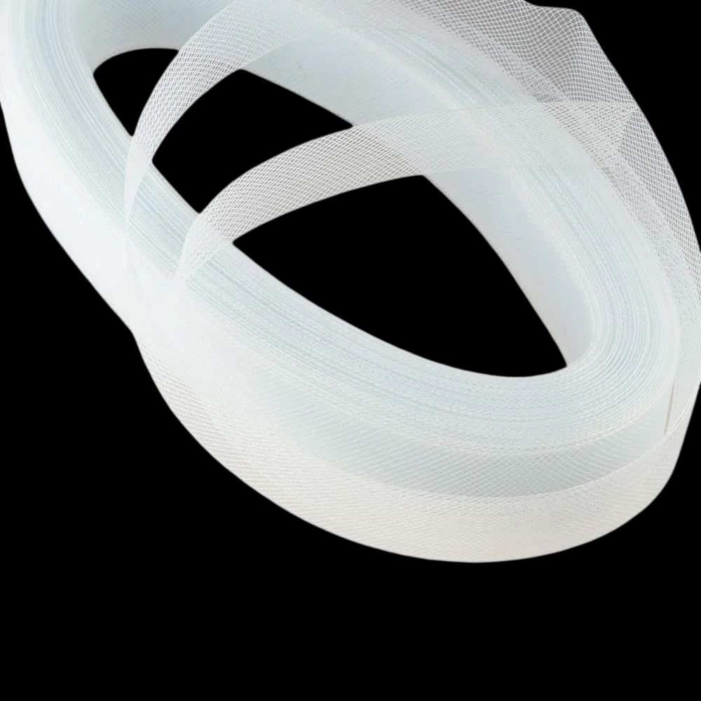 Sewing Hemming - 50 Yard Bright‑Tone Horsehair Crinoline Braid