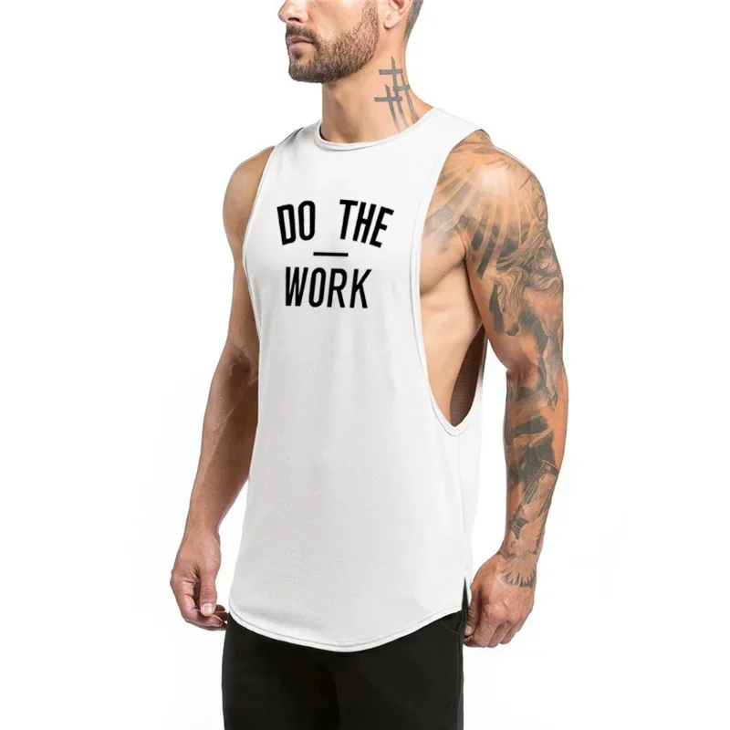 Muscle Guys Clothing Singlet Canotte Bodybuilding Stringer Tank Top Men Fitness Tanktop Gym Work Out Sleeveless Shirt Vest
