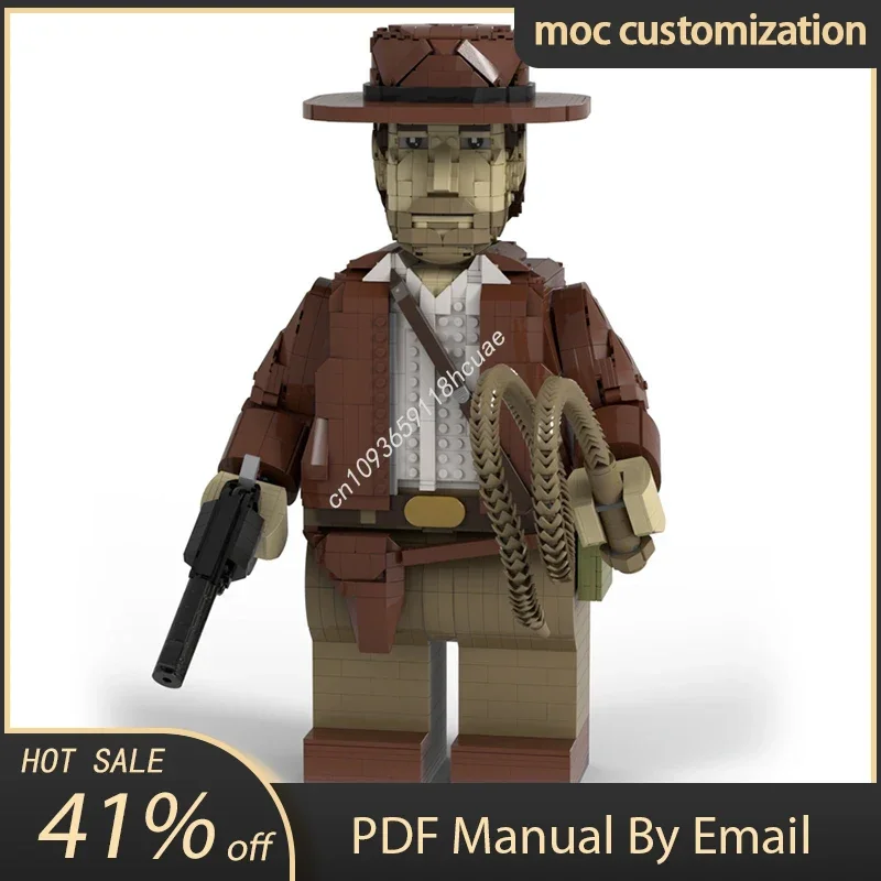 2724pcs Moc Star Battle Indiana Jones Megafigure Model Building Blocks Bricks Creative Assembly Educational Toy Kid Holiday Gift