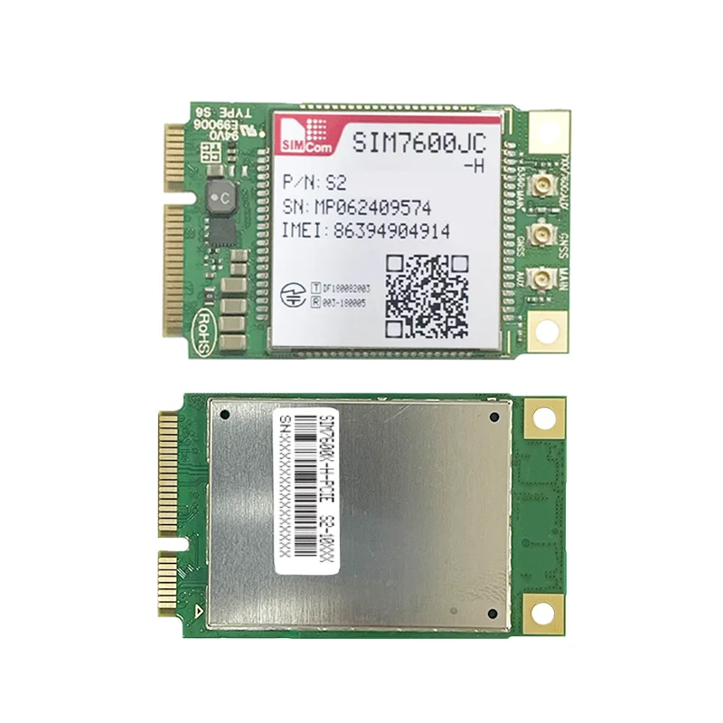 SIMcom SIM7600JC-H SIM7600JC MINIPCIE SIM7600JC-M.2 SIM7600JC Dongle SIM7600JC-H Core board breakout ชุด TE-A 1 ชิ้น