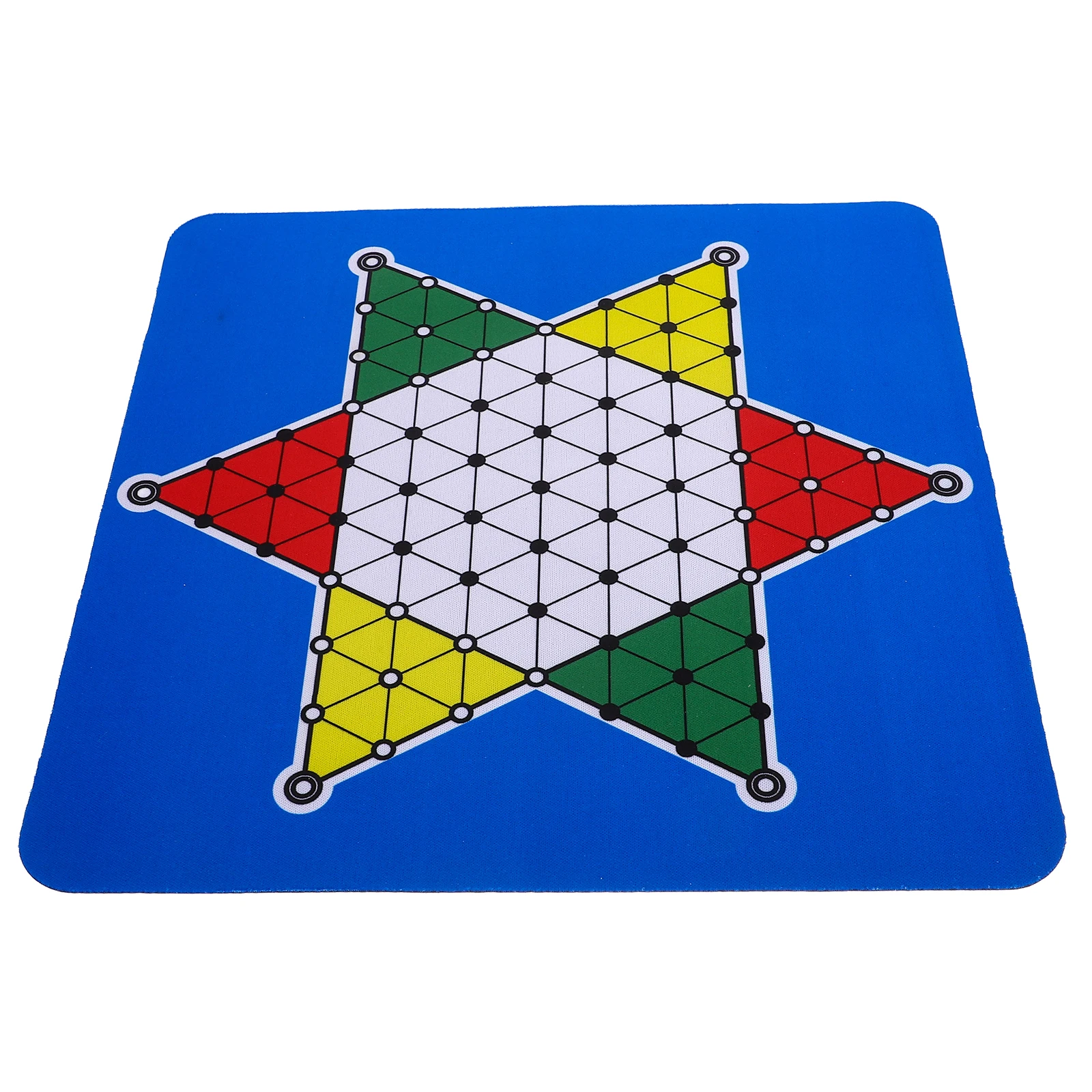 

Chinese Checkers Pad Foldable Chessboard Game Supply Approx 100g Practical Foldable Chess Board Smooth Details