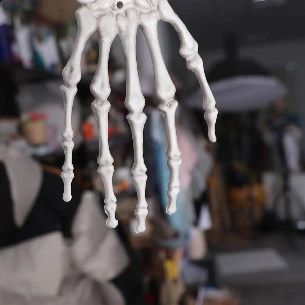 Plastikowa Realistyczna Ręka Szkieletu Kość Ręki Szkielet Ręka Halloween Ręce Szkieletu Dekoracja w Skali Naturalnej