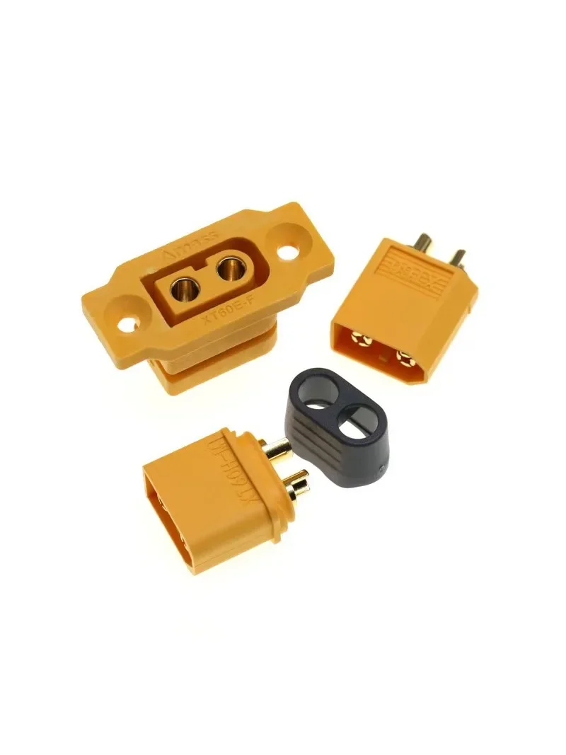 Prise femelle à courant élevé 30A plaquée or montable, connecteur count60, batterie d'avion modèle XT60E-F à charge rapide