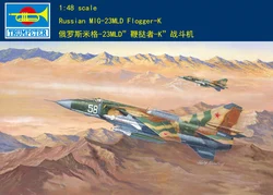 Trumpeter 1/48 Russian MiG-23 MLD Flogger K Plastic Model Kit 02856