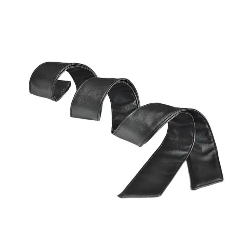 39BD Gürtel für Damen, modisch, lässig, Mantel, Daunenjacke, PU, ​​Taille, Tuniken, Gürtel – Detail 10