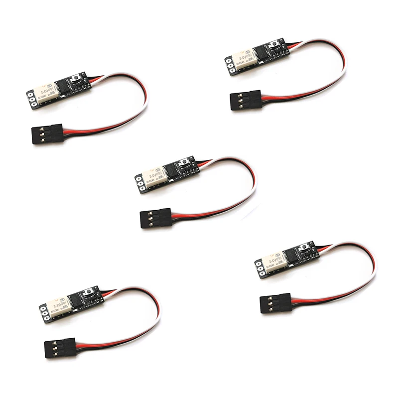 

5PCS/lot Remote Control Electronic Switch PWM/PPM/SBUS/CRSF Signal Relay Switch Module Input Voltage 3V-12V for RC Car Boat