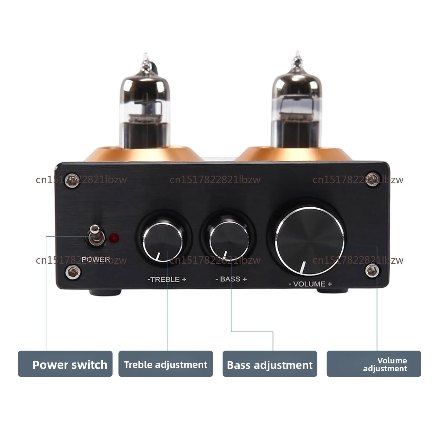6J5 Vacuum Tube Tone Pre-stage, Bluetooth 4.2 Bluetooth QCC30345.0 APTX Machine