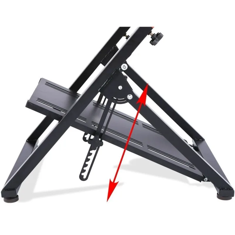 X folding racing game steering wheel emulator bracket