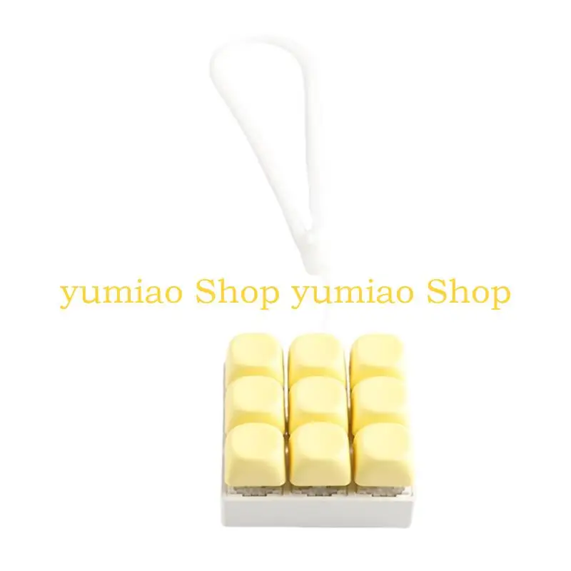 587B Mini 9 Toy Keychain Mechanical Switches Tester For Training And Travel