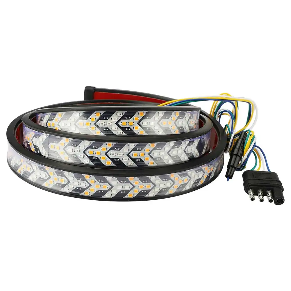 Truck Brake Lamp Tailgate LED Strip Flowing Scanner Effect Led Light Strip As Shown In The Figure For Trailer Towing