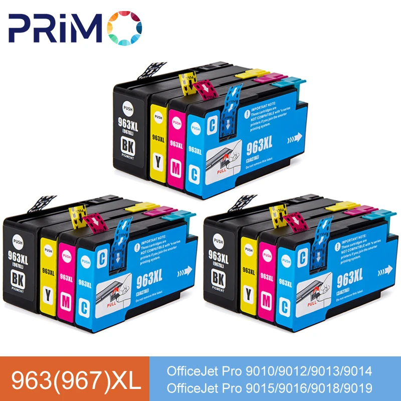 cartucho de tinta compativel para hp office jet 963xl 967xl 963 967 xl 9010 9012 9015 9016 9020 9022 9023 9025 9026 9027 9028 9029 01