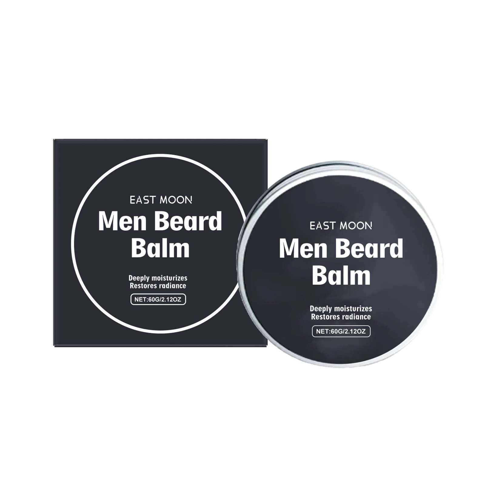 Beeswax Men's Beard Care Cream Non Irritating Softening Roots Moisturize Oil Control Reduce Friction Beard Growth Balm
