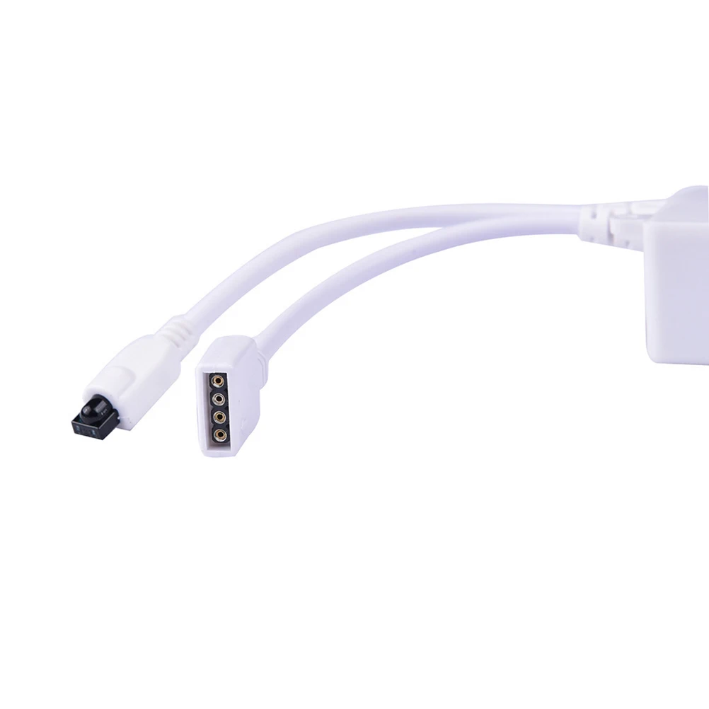 

Rgb Led Strip Light 4-Pin Connector Short-Circuit Protection Remote Control Box For Color Temperature Brightness