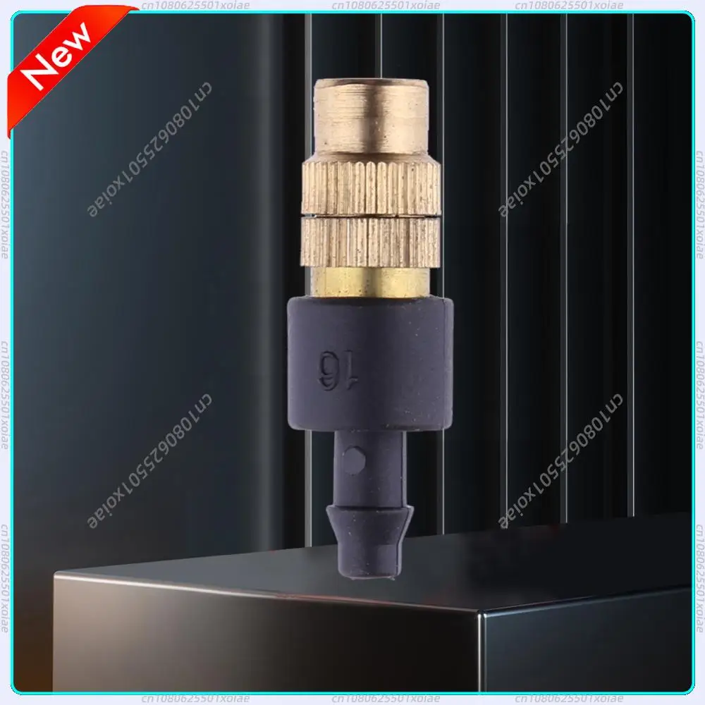 10pcs 4/7PVC Mini Spraying Drip Head Adjustable Brass Sprinkler Head Agricultural Save Water Portable Automatic Irrigation Tools
