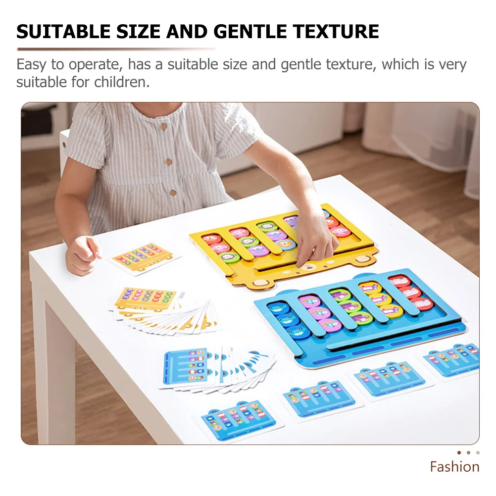 1Set Sortierbrett aus Holz, pädagogisches Matching-Spiel für Kleinkinder, Farbformerkennung, Vorschule, Denken, Entwicklung, Lernen