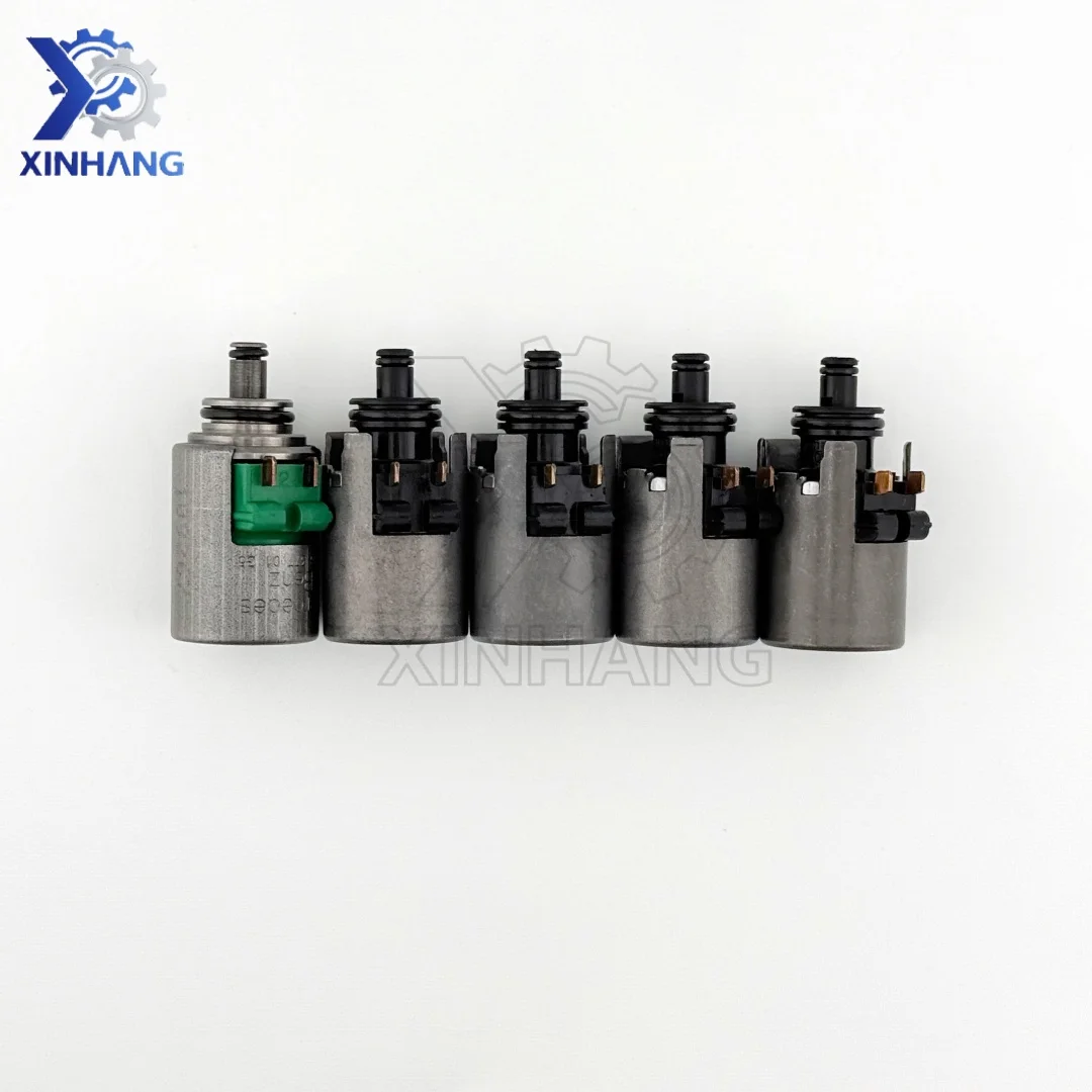 722.7 Automatic Transmission Solenoid Valve Set, 5-Piece Set A0245455132 For Mercedes-Benz A140, A160, A170