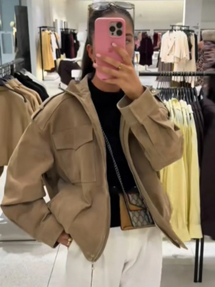 

2025 Winter Jacket Women Varsity Bomber Jackets For Women New In Coats And Jackets Woman Long Sleeve Women's Winter Jacket