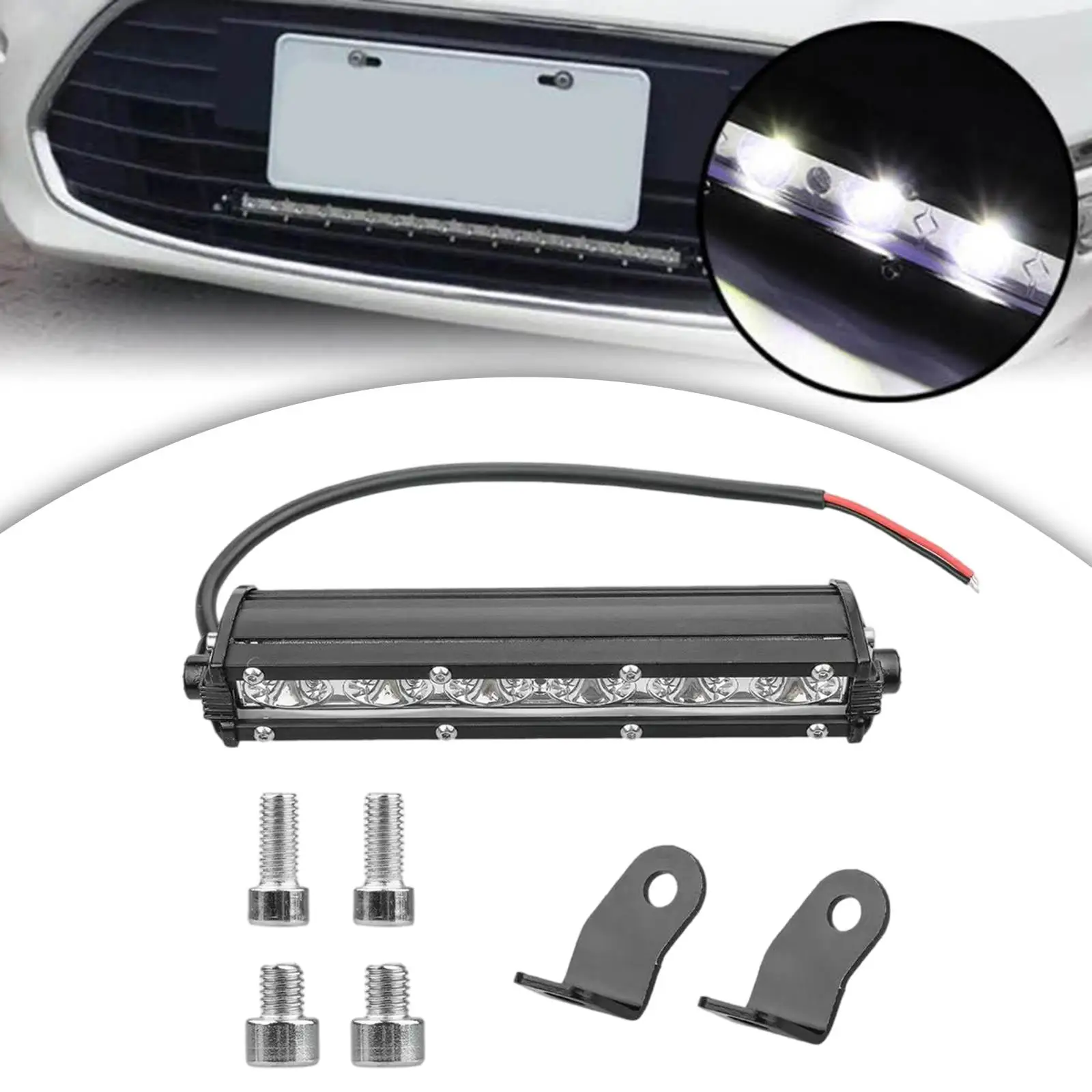 

Бар/18 Вт/ Универсальный//Водонепроницаемый/Аксессуары/Фотола дальнего света/Фара/для автомобиля, квадроцикла, внедорожника 4WD