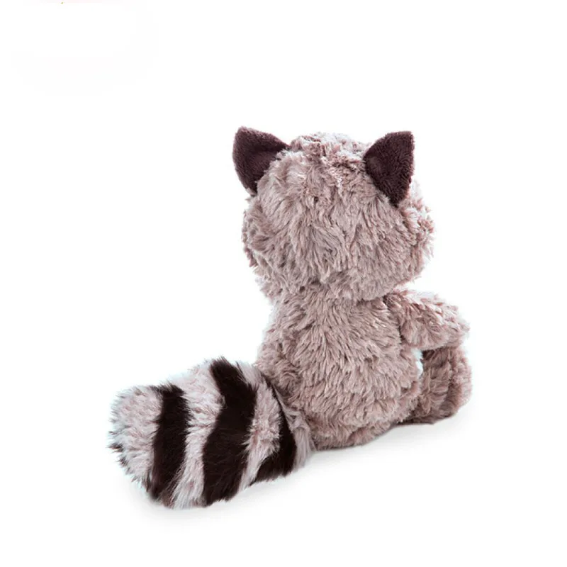 25-35cm cinza guaxinim brinquedo de pelúcia adorável guaxinim bonito macio animais de pelúcia boneca travesseiro para meninas crianças presente de aniversário do bebê