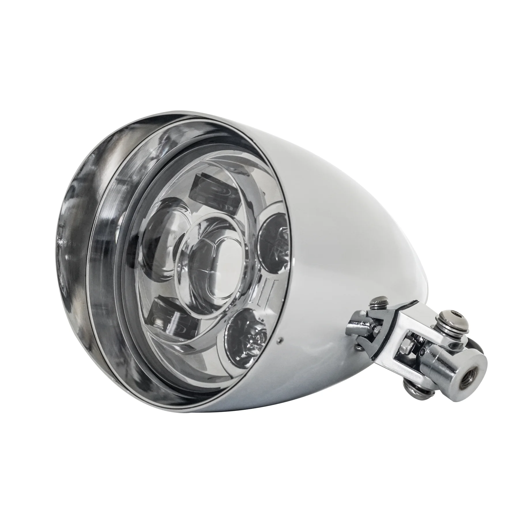 Chrome Bullet LED Tri Bar 5.75