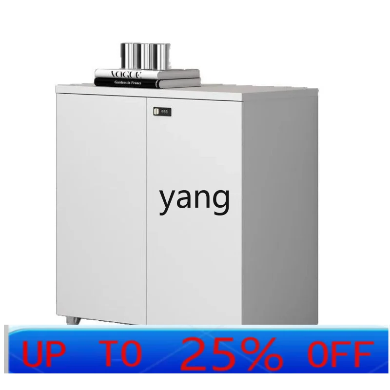 

LMM Storage File Wooden Bookcase Office Confidential Information Floor Cabinet