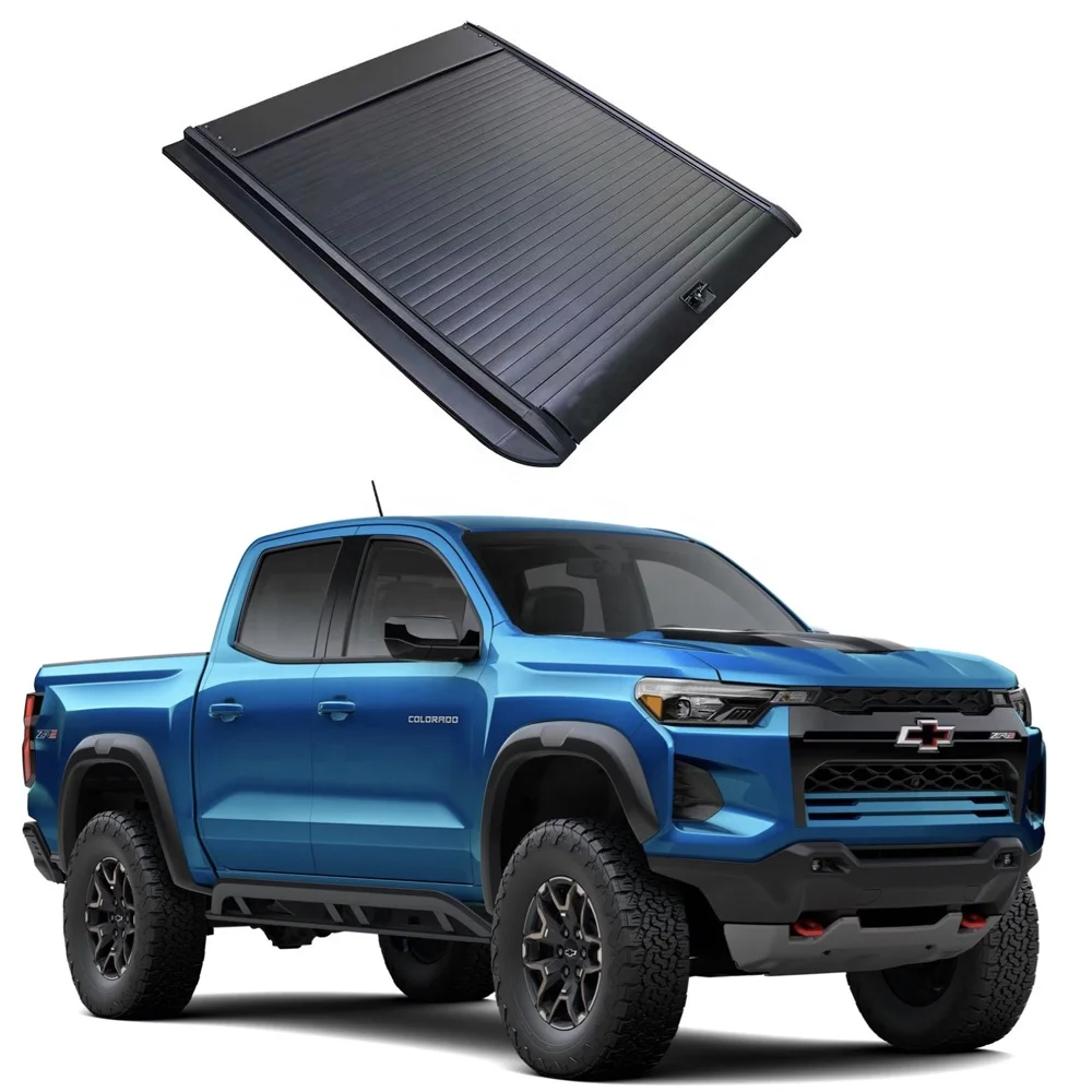 Factory direct sales Pickup Truck Bed Manual Box Retractable Tonneau Cover For 2015+ Toyota Hilux /Revo