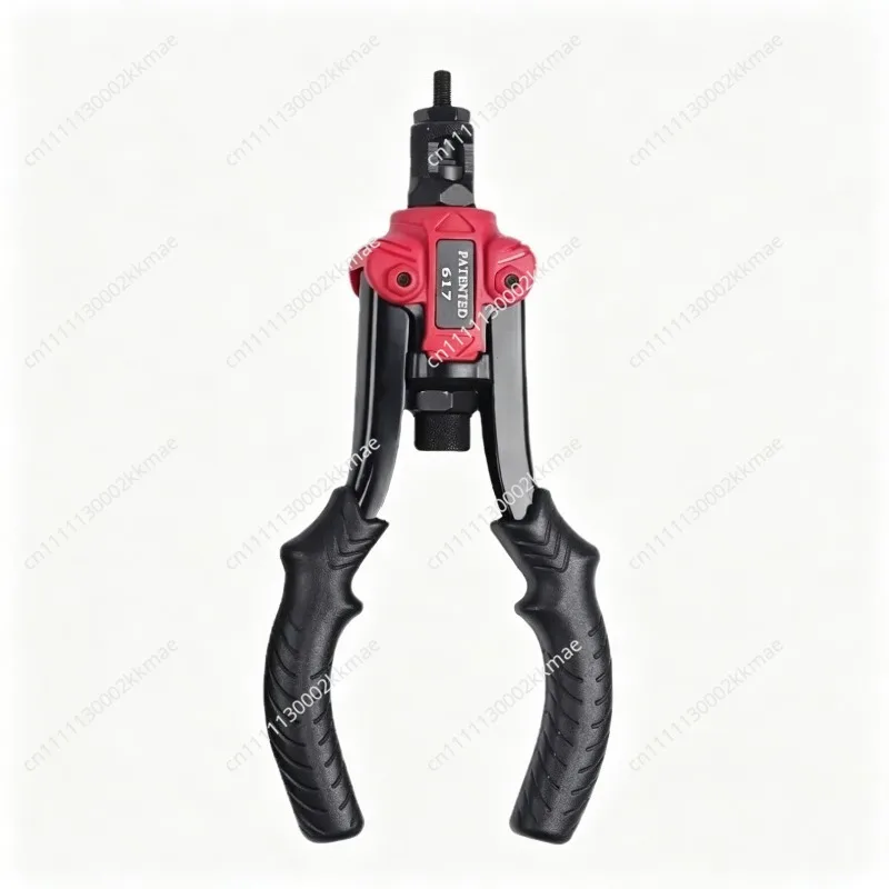 BT-606 Manual Rivet Gun Tool with Interchangeable Heads for Threaded Nut & Standard Rivets (M3-M12)