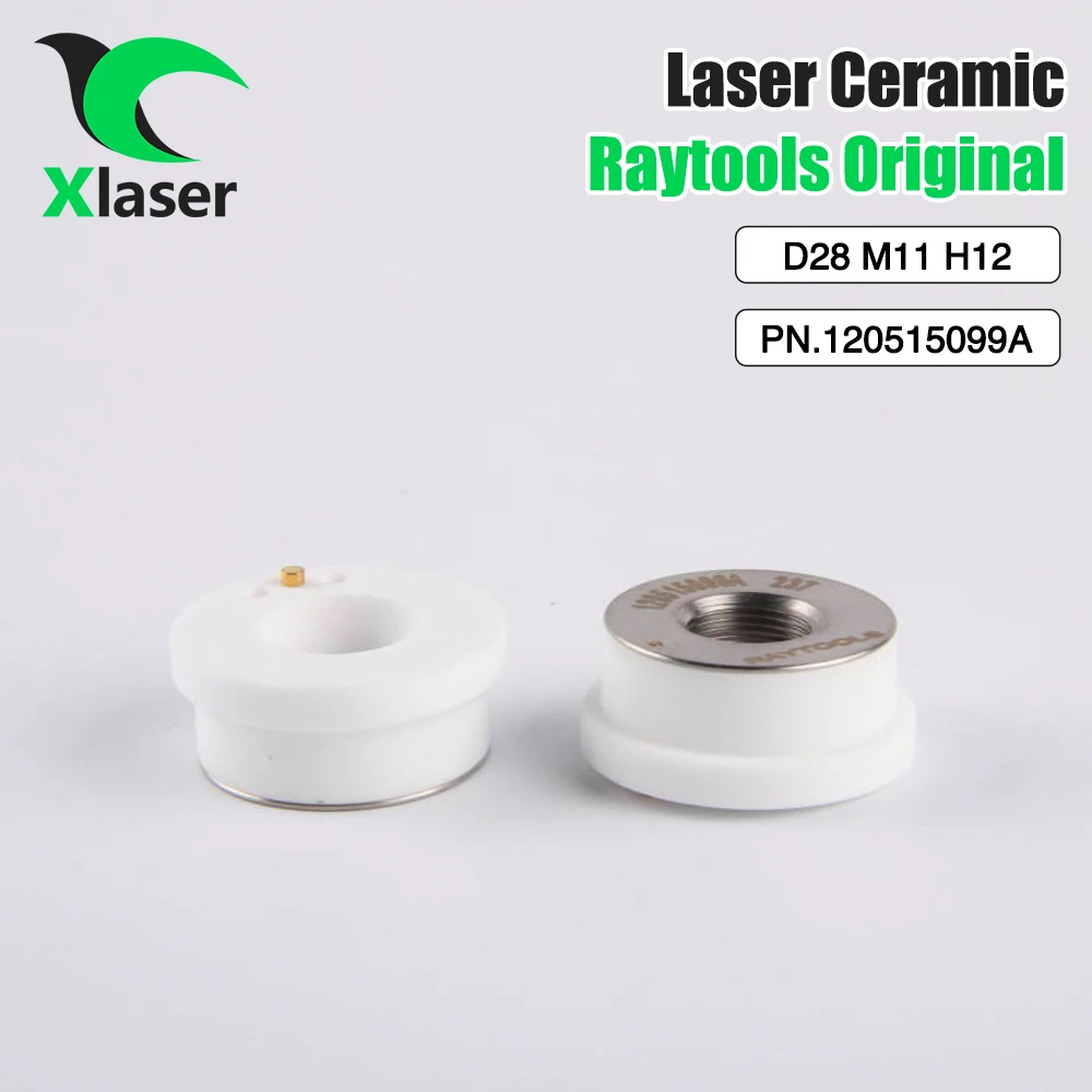 Imagem -03 - Cabeça de Corte Cerâmica Xlaser Raytools Original Suporte do Bocal M11 120515099a Raytools Bm115 Bm06k Dia 28 mm