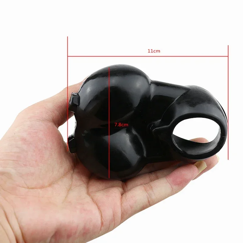 محسن قضيب الصفن للرجال ، كيس الخصيتين الكروي بالضغط ، حلقة الديك ، لعبة جنسية ، محسن الانتصاب ، تأخير القذف ، الجنس #4