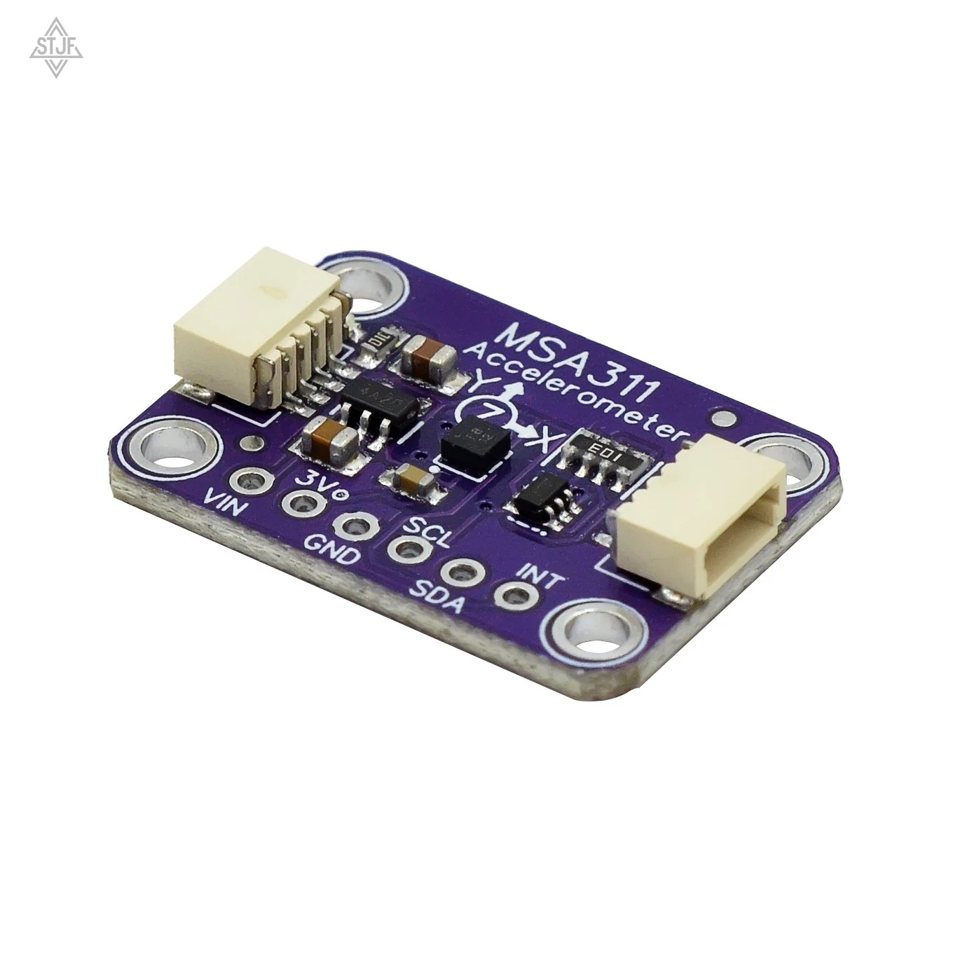 مقياس التسارع ثلاثي المحاور SJTF MSA311 متوافق مع واجهة STEMMA QT/For Qwiic لاستهلاك منخفض للطاقة