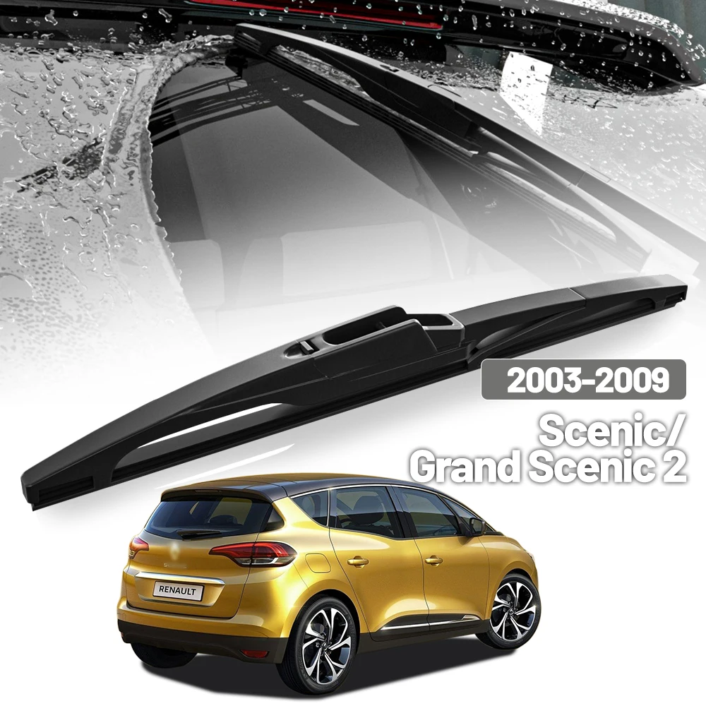 Für Renault Scenic Grand Scenic 2 2003-2009 2008 Heckscheibenwischer Heckklappenfensterwischer Zubehör 10 Zoll