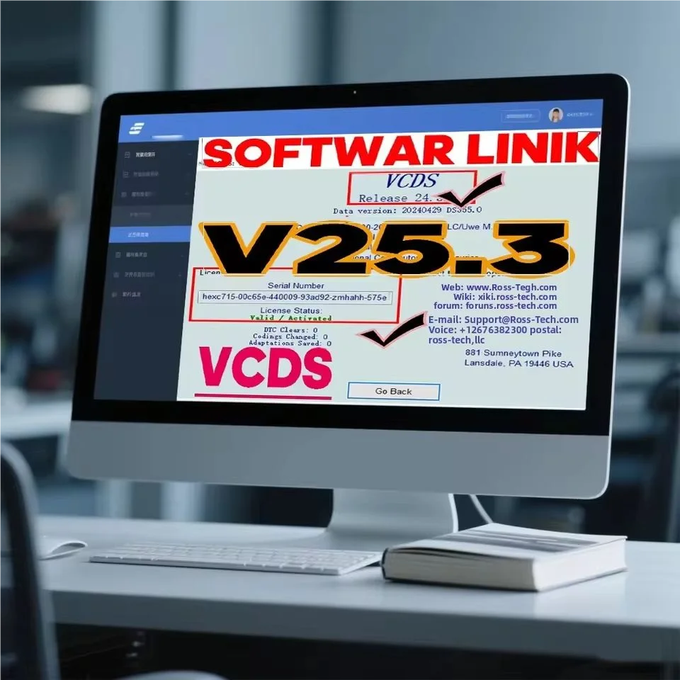 

Car Repair Multilingual TOOLS UPDATE SOFTWARE VAG COM VCDS OBD2 Scanner HEX V2 FOR VW AUDI Sko/da Seat Unlimited VINs Atmega162
