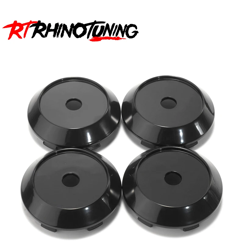 

4PCS OD 70mm/2.75" ID 63mm/2.48" Tyre Tire Rim Cover Wheel Center Caps Universal Label Car Styling Accessories ABS Plastic