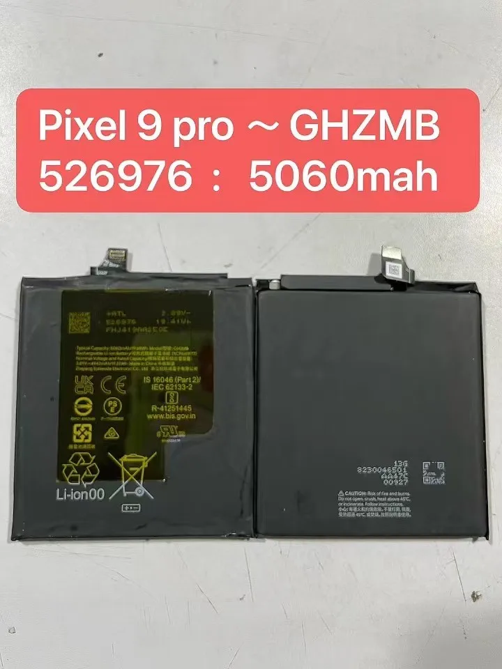 new original for google Pixel 9 pro GHZMB 526976 5060mah  battery