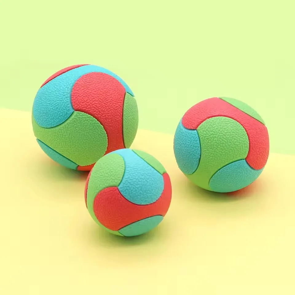 TPR Bounce Dog Chew Ball, Chew-Proof Elastic Toy for Aggressive Chewers, Self-Play Toy for Dog Dental Health