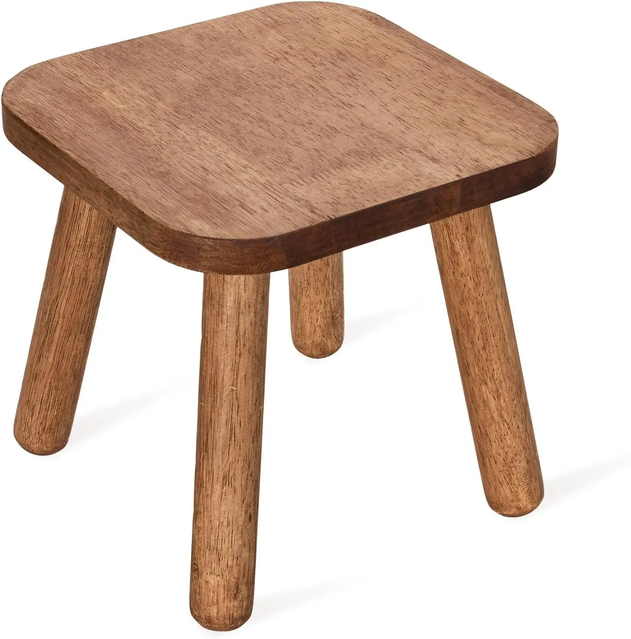 

Solid Wood Stool Wooden Step Stool for Adults Small Wooden Stool Square Stool Sitting Stool Legs Detachable for Kitchen Bathr