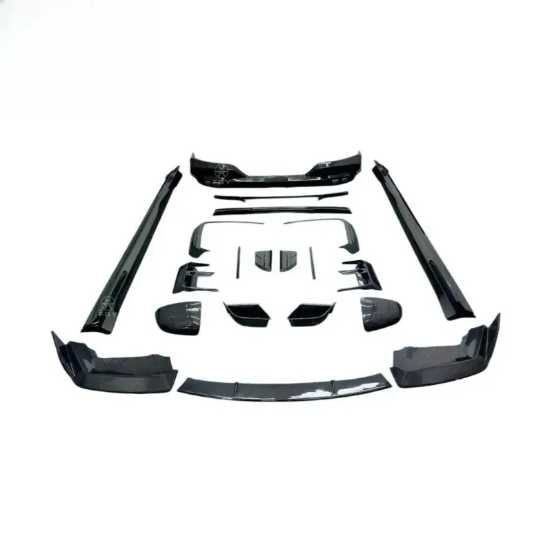 High Quality MSY Style Dry Carbon Fiber Body Kit for  7 Series G70 735Li 740Li with Front Lip Rear Diffuser Side Skirts