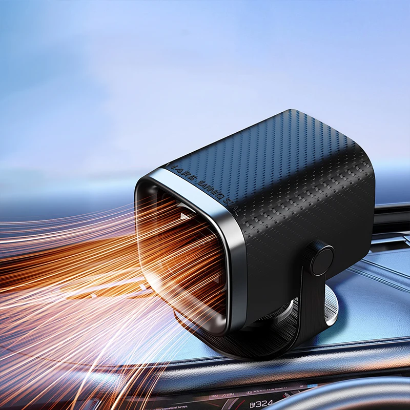 12V/24V Electric Car Heater Portable Defroster Auto Windshield Defogger with 1.5M Wire, 150W Heating Fan Dryer Car Accessories