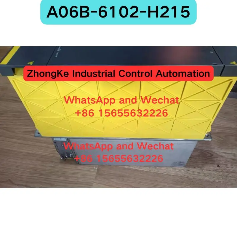 Used A06B-6102-H215#520 Original disassembly driver Functional test OK Fast delivery
