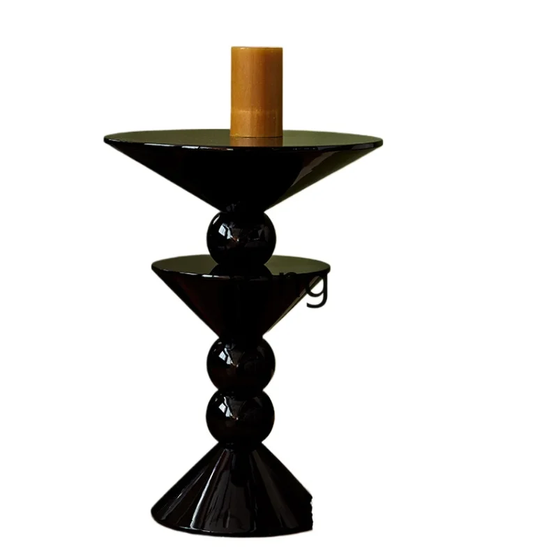 

xyy small coffee table living room round balcony bay window casual tea table