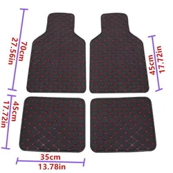 NEW Car Floor Mat for Volkswagen Passat All model Passat B3 B4 B5 B6 B7 B8 SE estate Variant Magotan auto rug accessories